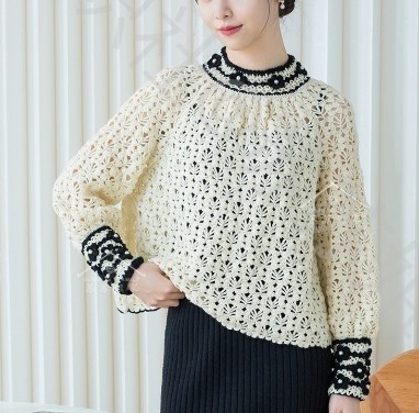 Красивые модели крючком со схемами от японских дизайнеров - ручная работа в моде всегда!