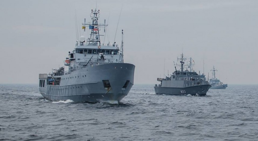 На фото из открытых источников почти весь флот Эстонии