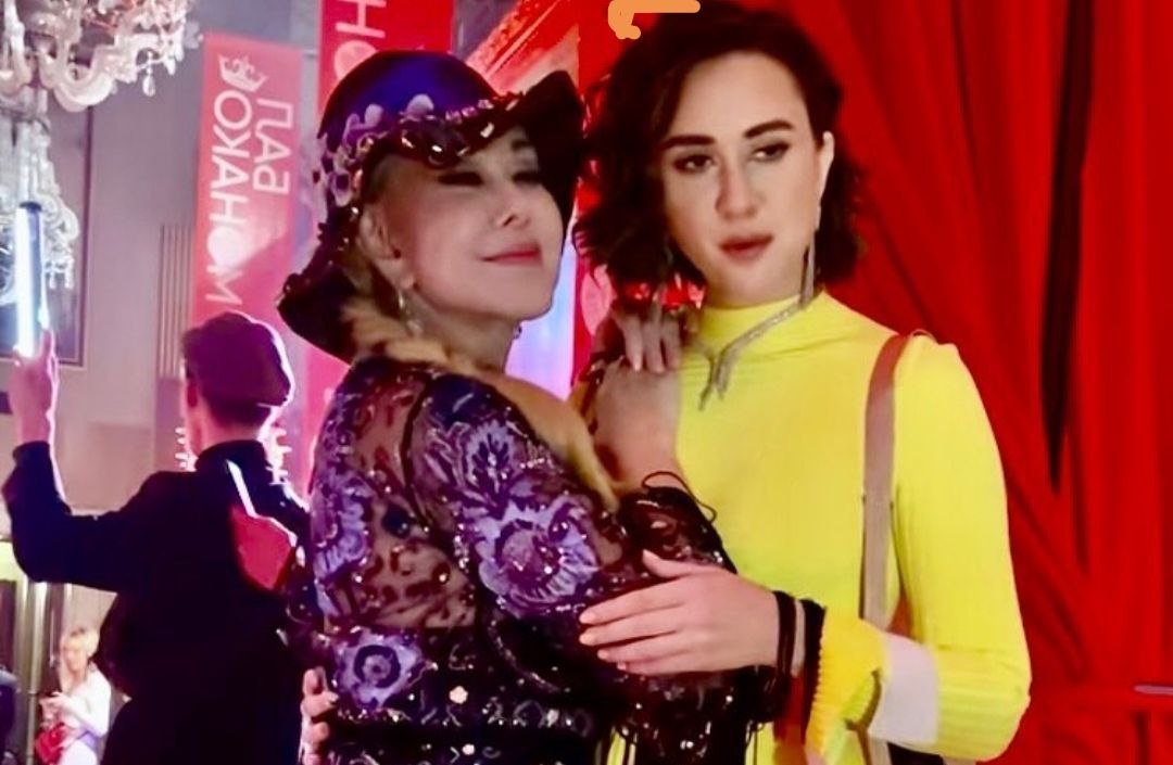 Татьяна Плаксина с мамой
