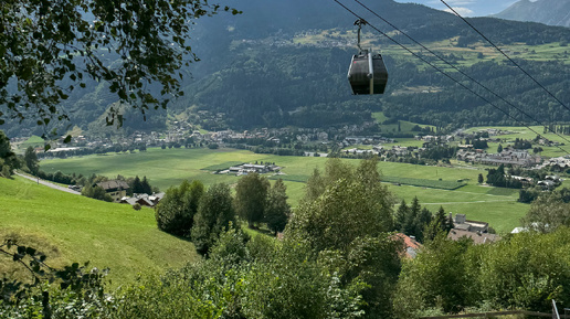 Bormio-2000, первая станция подъемника в итальянском горнолыжном курорте Бормио