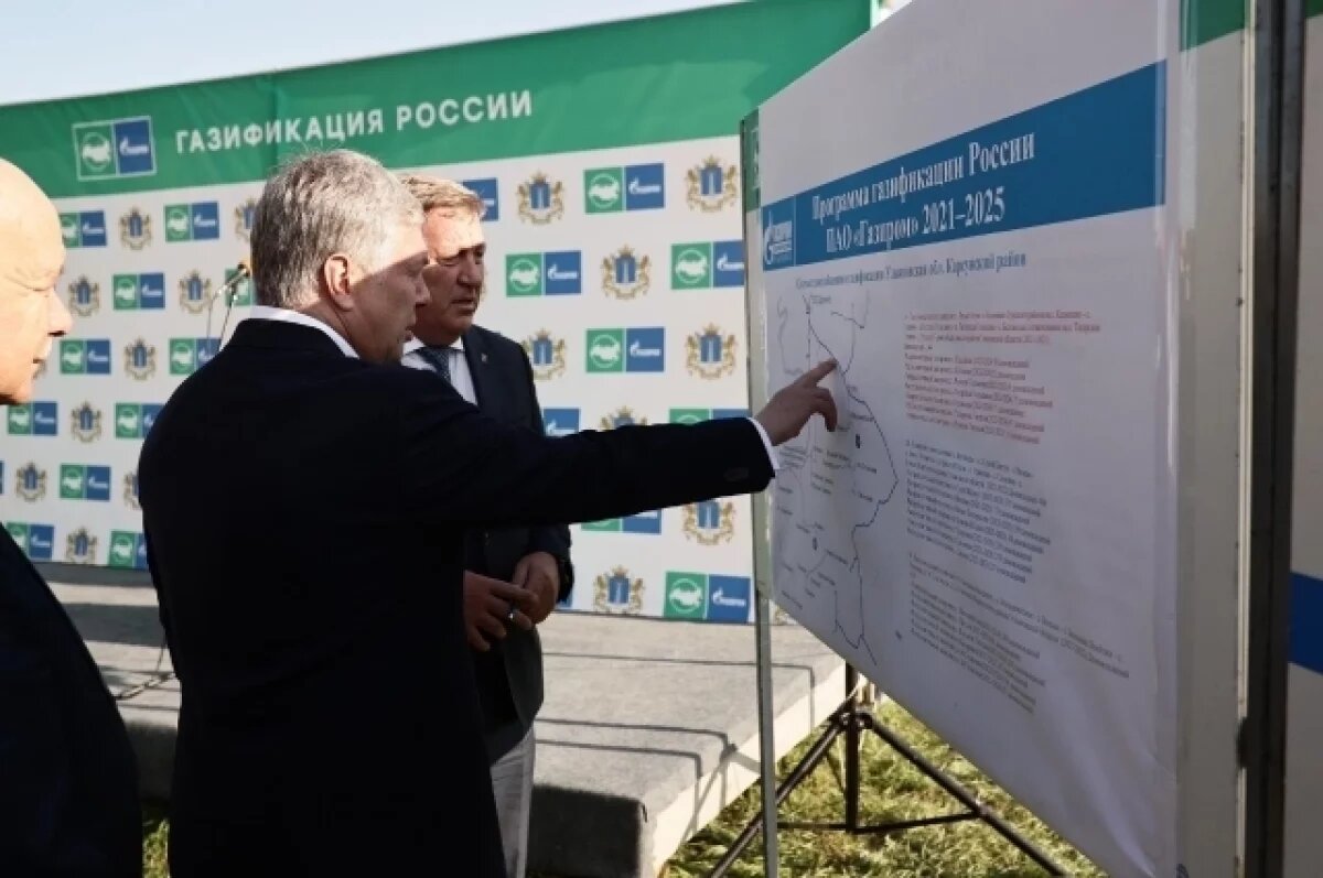    В село Большое Станичное Карсунского района пришёл природный газ