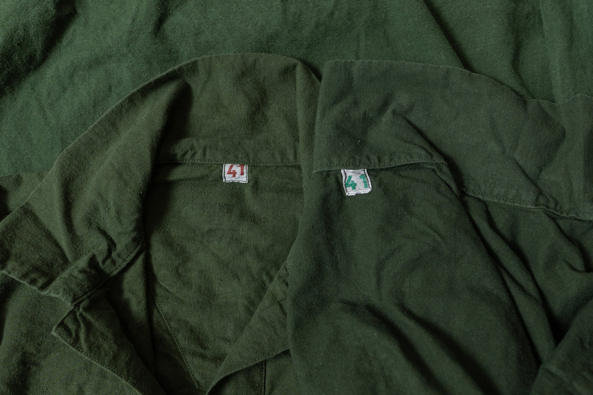 Воротник рубахи Fältskjorta M59