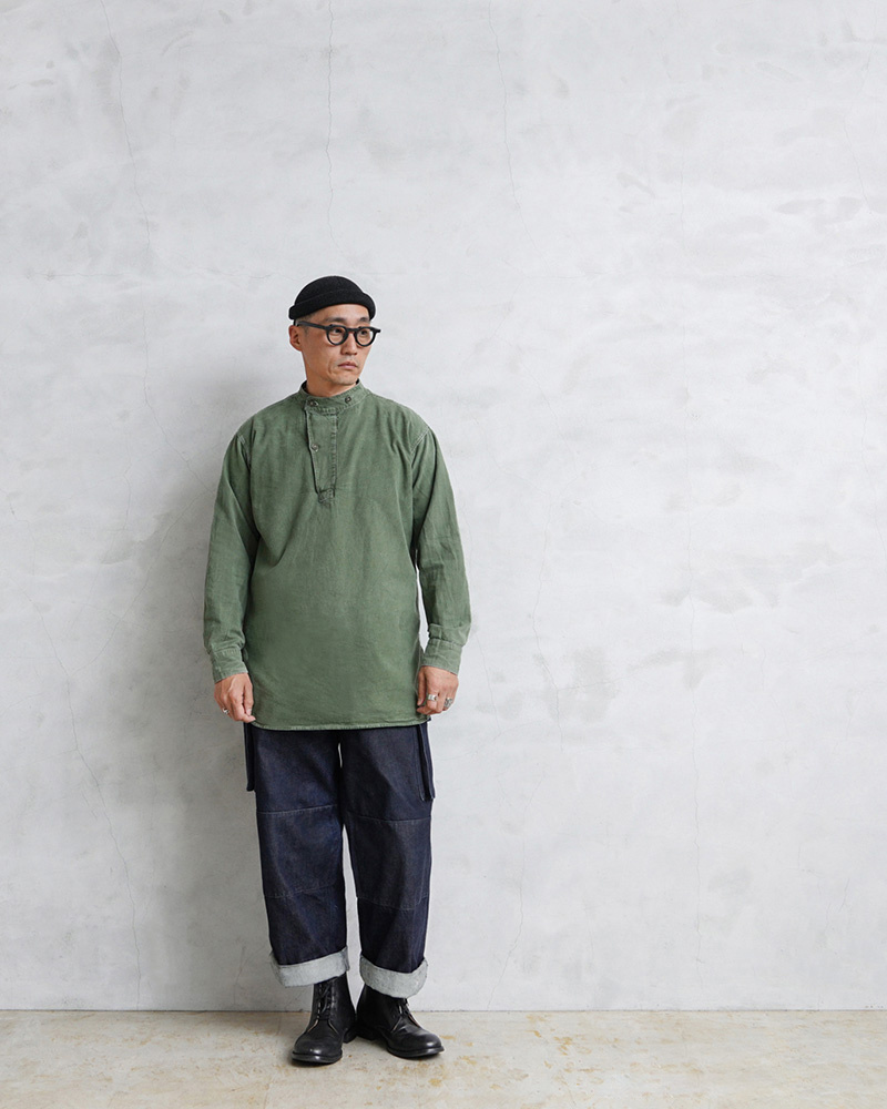 Swedish Army M55 Shirt, японский продавец винтажных вещей Military Shop Waiper