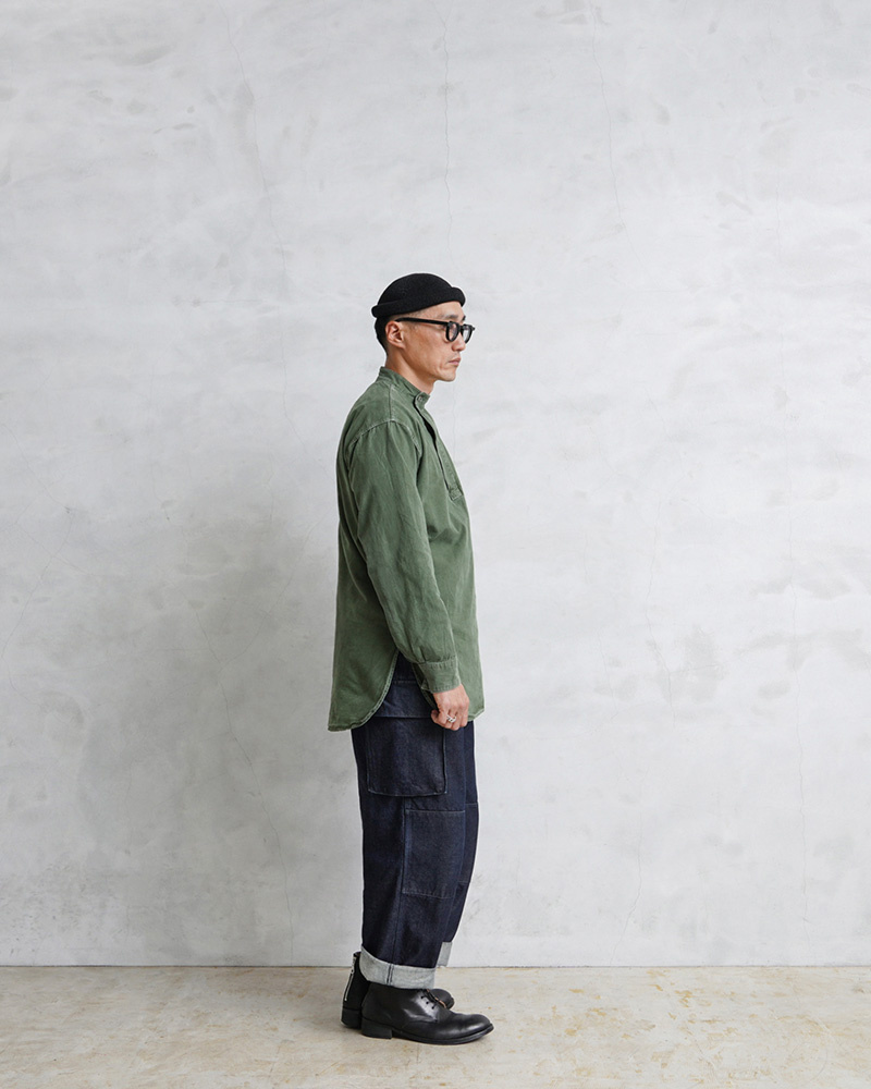 Swedish Army M55 Shirt, японский продавец винтажных вещей Military Shop Waiper