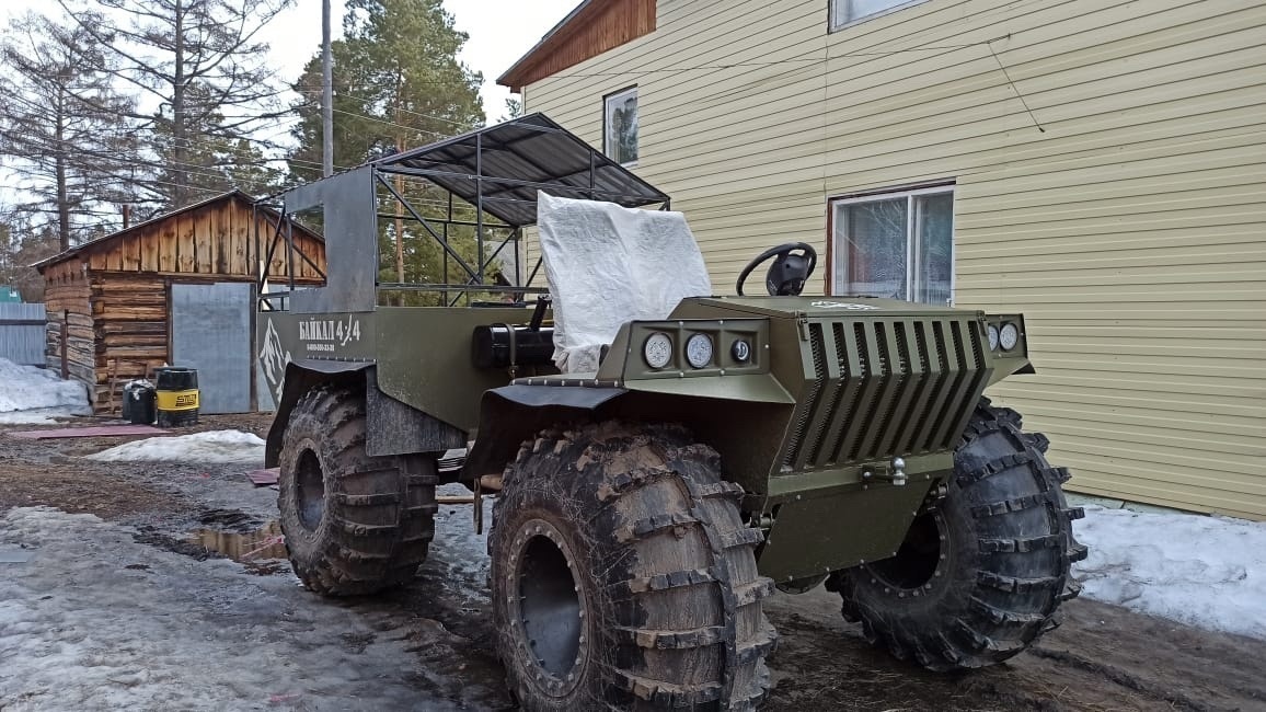 Вездеход на шинах низкого давления ШНД