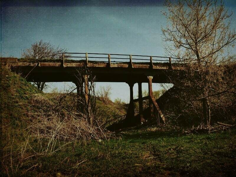 Мост в селе Волчье