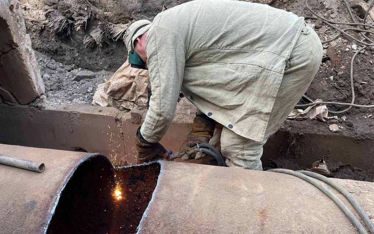    В центре Липецка отключат горячую воду в связи с повреждением теплосети пресс-службы «Квадра»