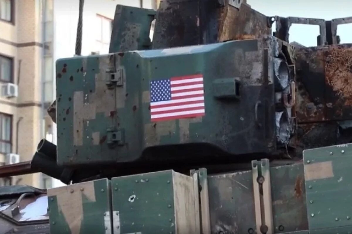    Опубликованы фото трофейной техники НАТО, которую привезли в Кемерово