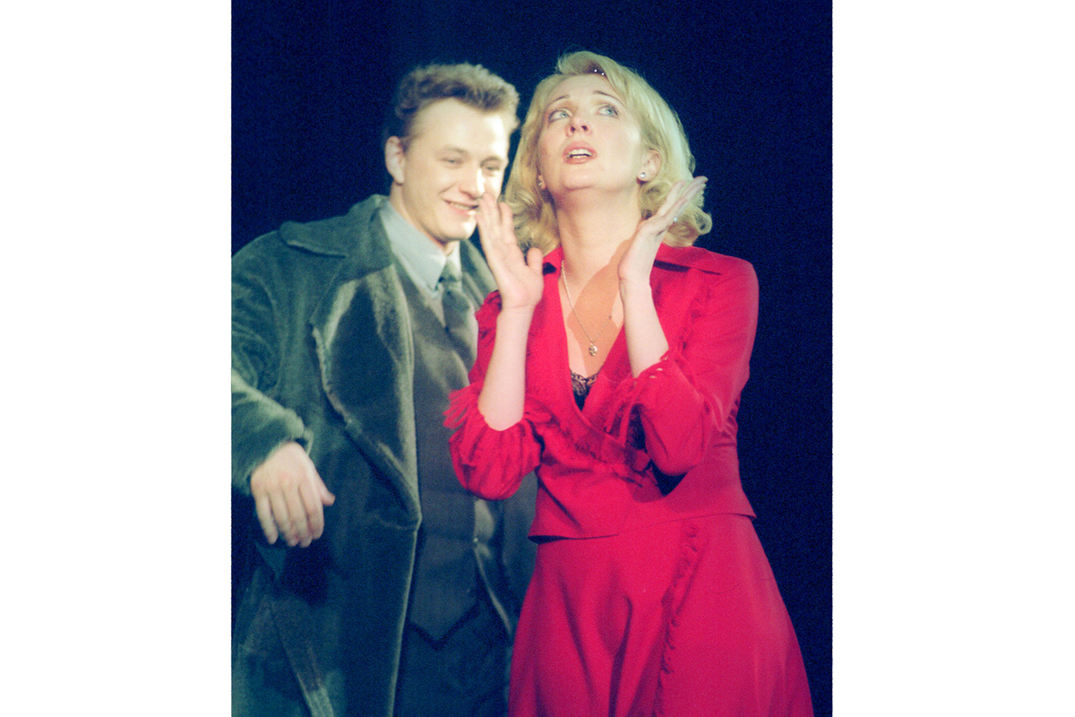 Игорь Зотин / ТАСС📷Марат Башаров в спектакле «Рикошет», 2002 год