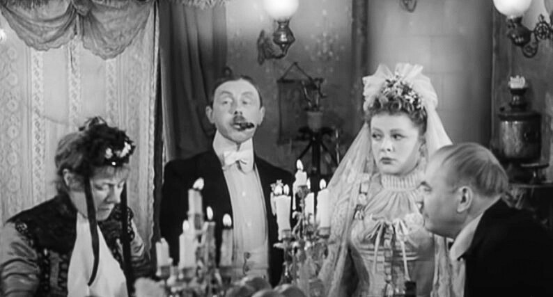 Кадр из х/ф «Свадьба», Тбилисская киностудия, реж. Исидор Анненский, 1944 год