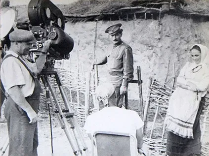 кадры со съемок фильма тихий дон