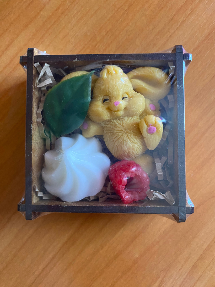 Вот такое мыло ручной работы