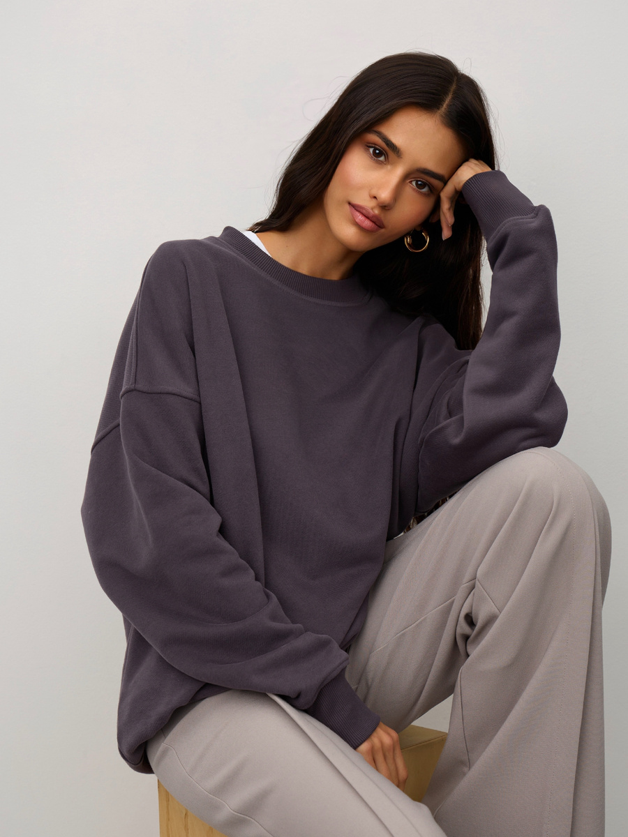 Артикул серого свитшота на WB 145901242