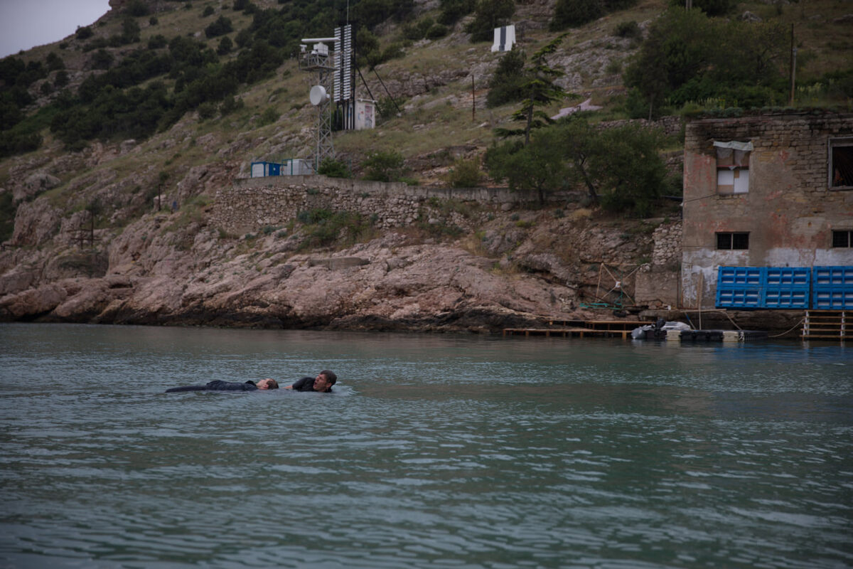 Фото со съёмок сериала «ЧЁРНАЯ ГОРА»