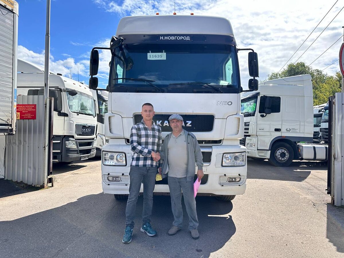 Отружаем КамАЗ 5490 S5 NEO 