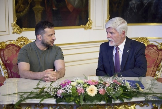    Владимир Зеленский и Петр Павел