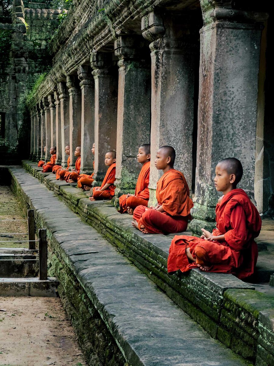 Molly Moreal / IPPAWARDS📷2-е место – Фотограф года. «Ученики», Ta Prohm, Сием Рип, Камбоджа.