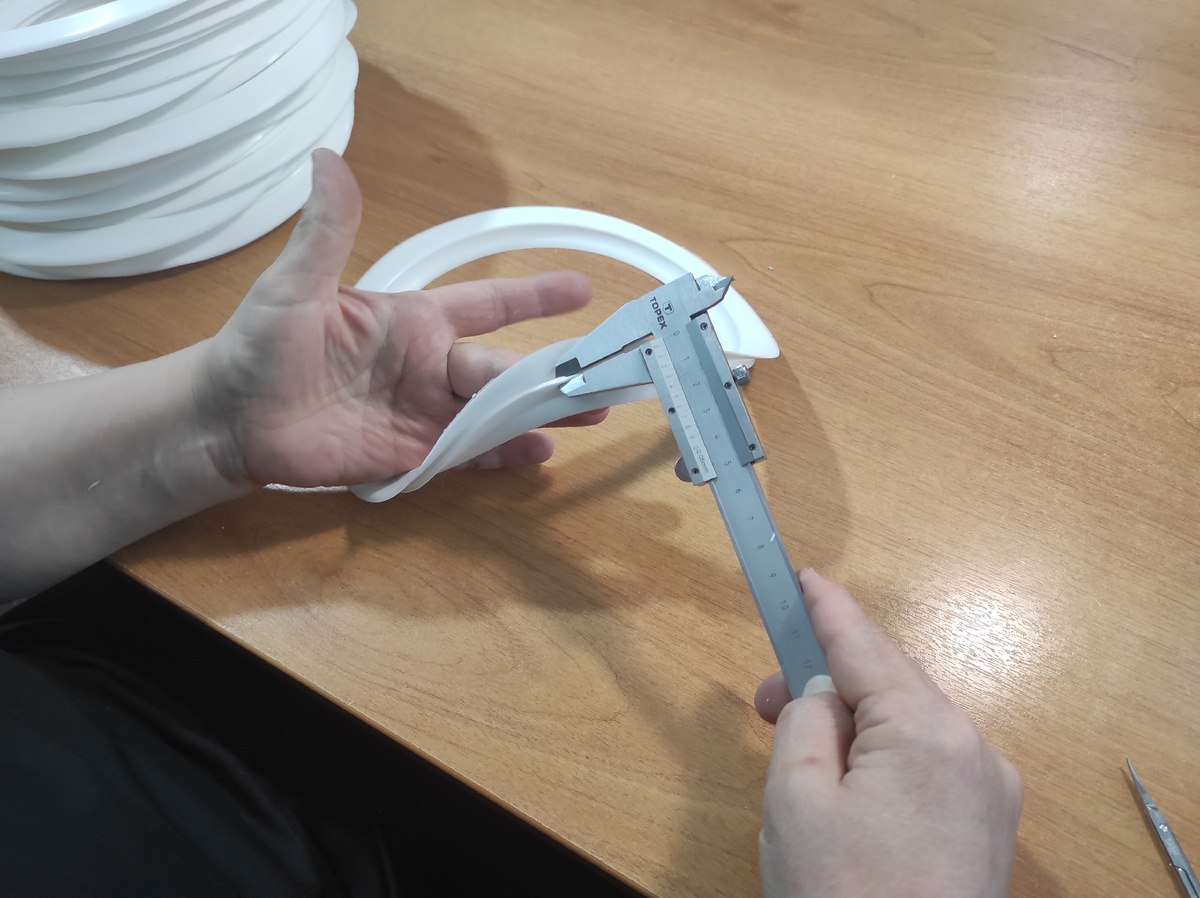 Контрольные замеры готового изделия