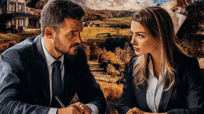 Два юрист изучают новый закон по оформлению и легализации вспомогательных построек. 2024 год