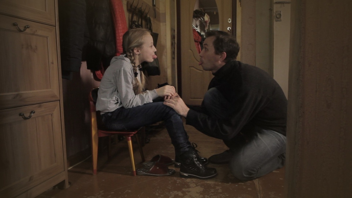 Кадр из моего дипломного фильма "Предубеждение"