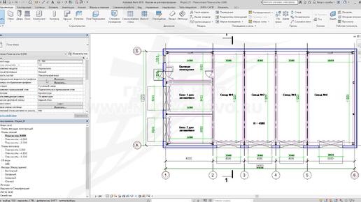 [BIM SCHOOL 2019] Урок 22. REVIT. Разрезка на панели типа сэндвич