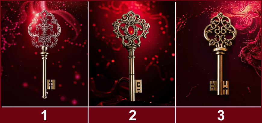 Выберите один ключ