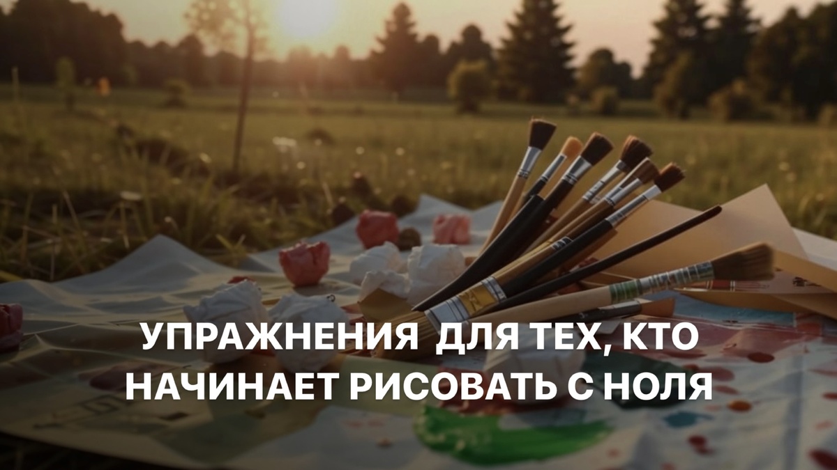 Простые упражнения, которые пригодятся художнику