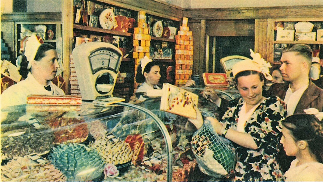 Советский гастроном. 1950-е годы