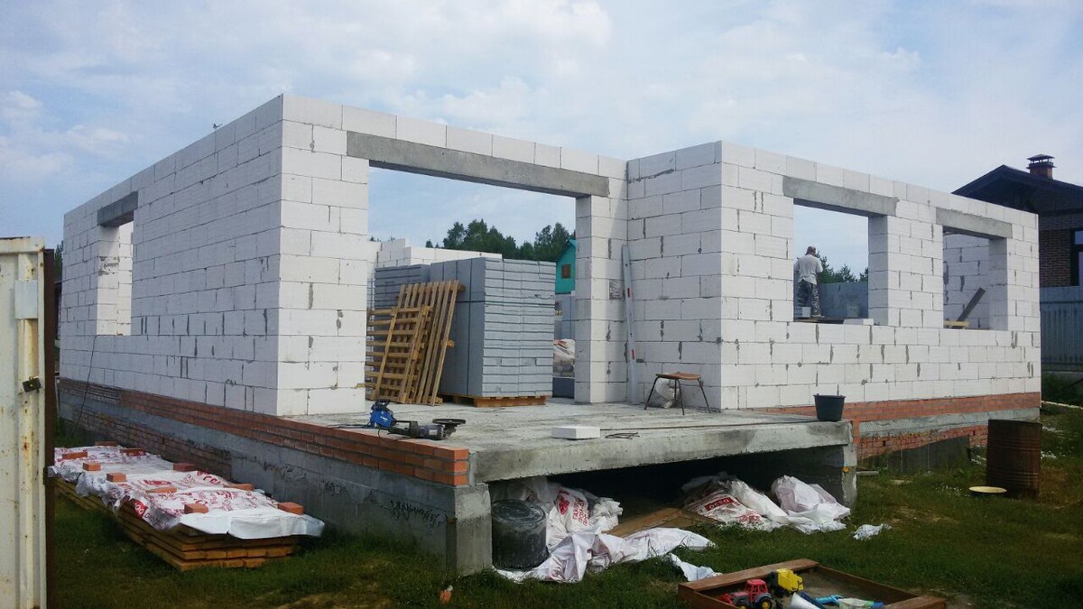 Заявки для застройщика газобетонных домов