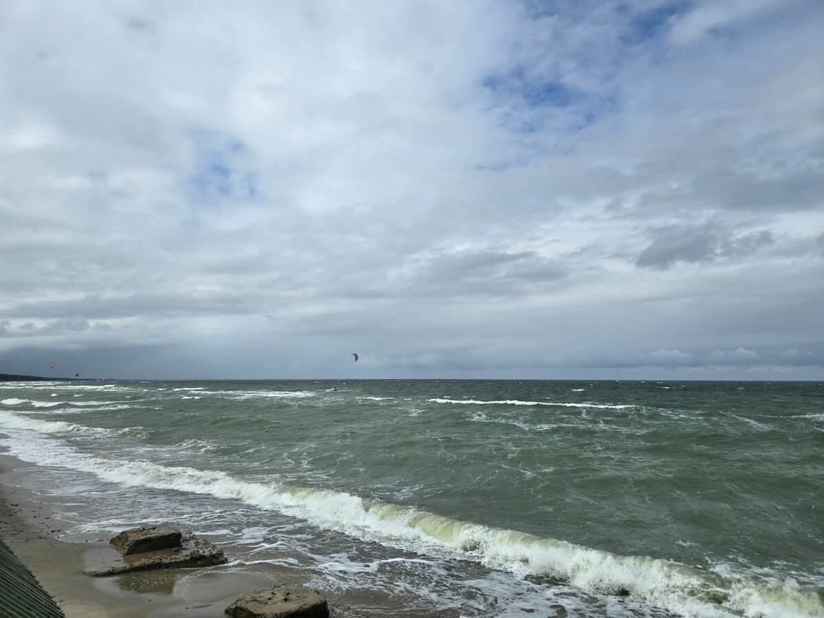 Холодное Балтийское море 