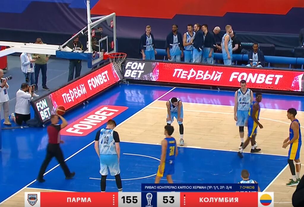 Баскетбольный матч на Кубке Дружбы закончился с весьма не дружественным счетом 