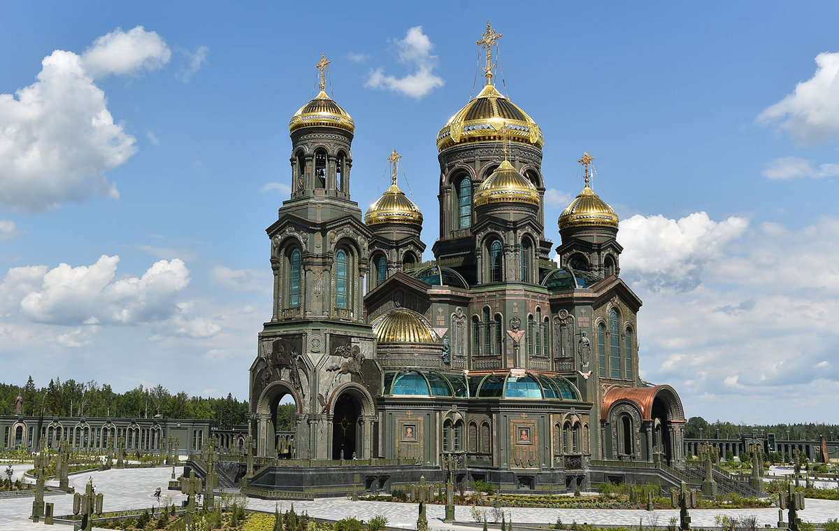 «Главный храм Вооружённых Сил России» Источник: http://surl.li/ougqob