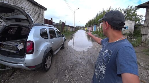 Во всех гаражах устанавливаю печь только таким способом.