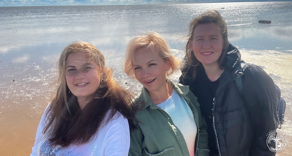 На сказочном берегу озера Ильмень.