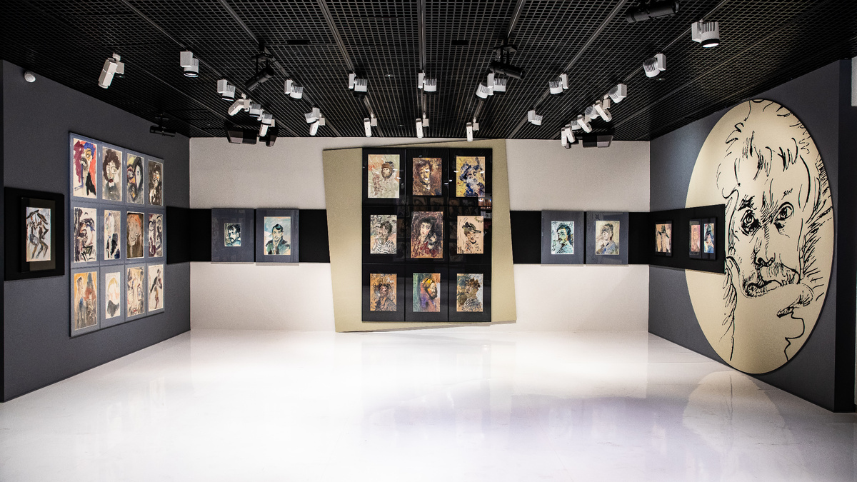 Интерьер музея Анатолия Зверева. Фото: museum-az.com