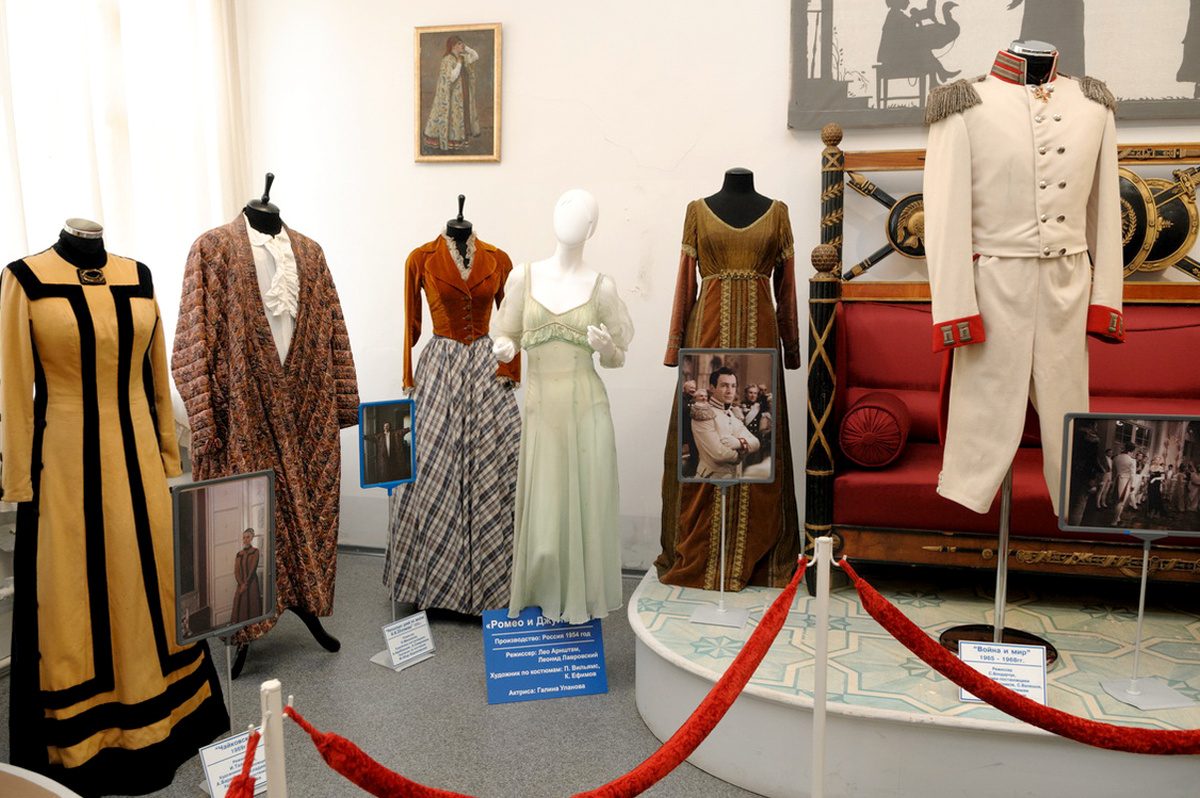 Костюмы - неотъемлемая часть экспозиции музея. Фото: mosfilm.ru 