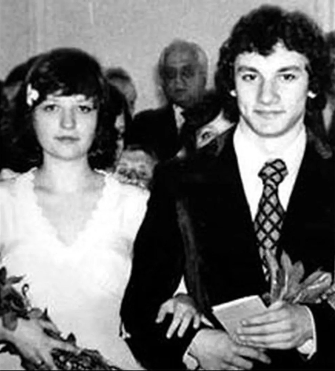 Николай с первой женой