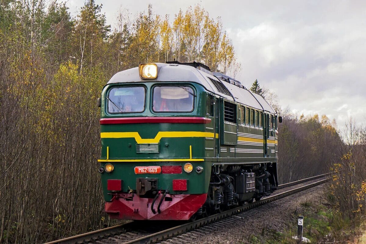 Тепловоз М62. Фото из интернета 