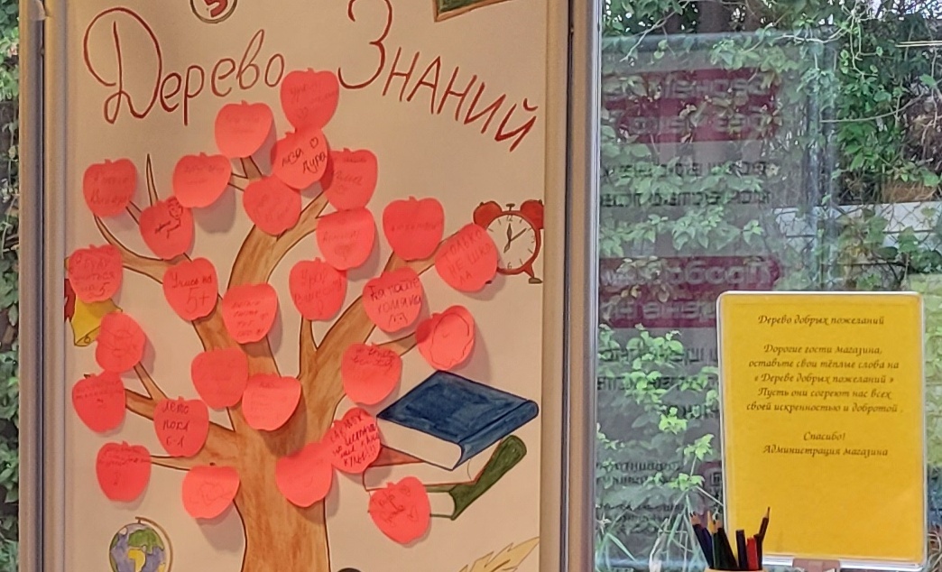 "Пожелания" на "Дереве знаний"