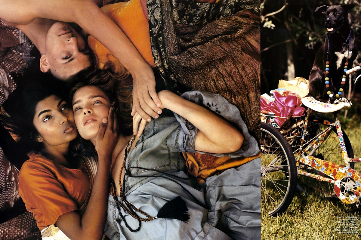 Vogue Paris, июнь/июль 2005
«Bohème D'Été»
