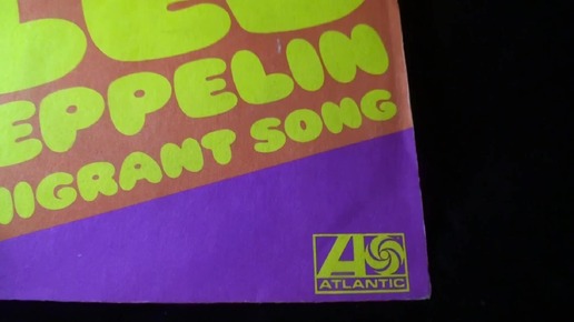 013 Led Zeppelin Immigrant Song - Hey, Hey, What Can I Do 7 single Atlantic France