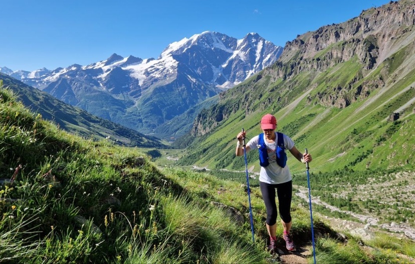 Подъем к леднику Терскол, один из тренировочных кросс-походов перед гонкой, июль 24.