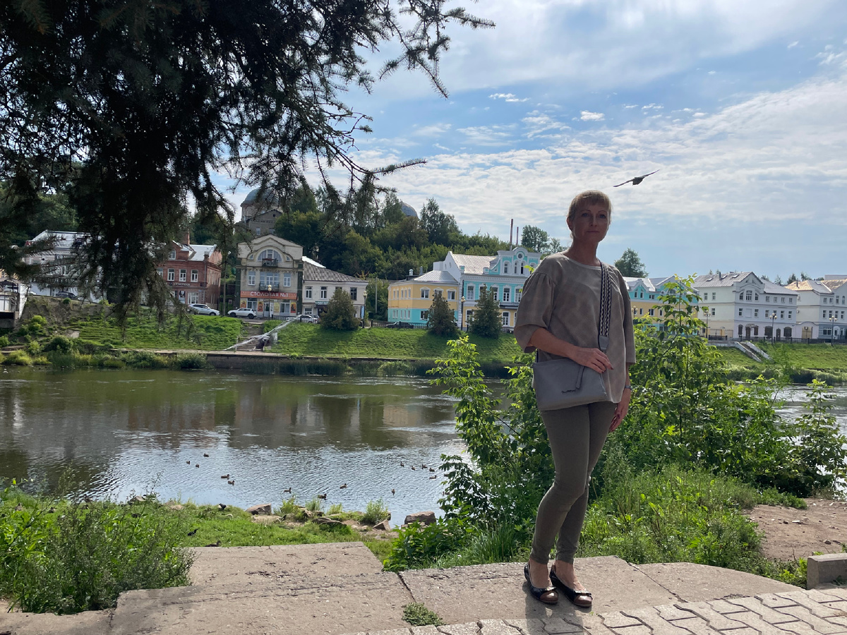 Торжок. Набережная Тверцы.