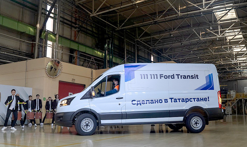 Долгое время Ford Transit выпускали на заводе в ОЭЗ «Алабуга» в Татарстане. Это был настоящий бестселлер российского рынка.