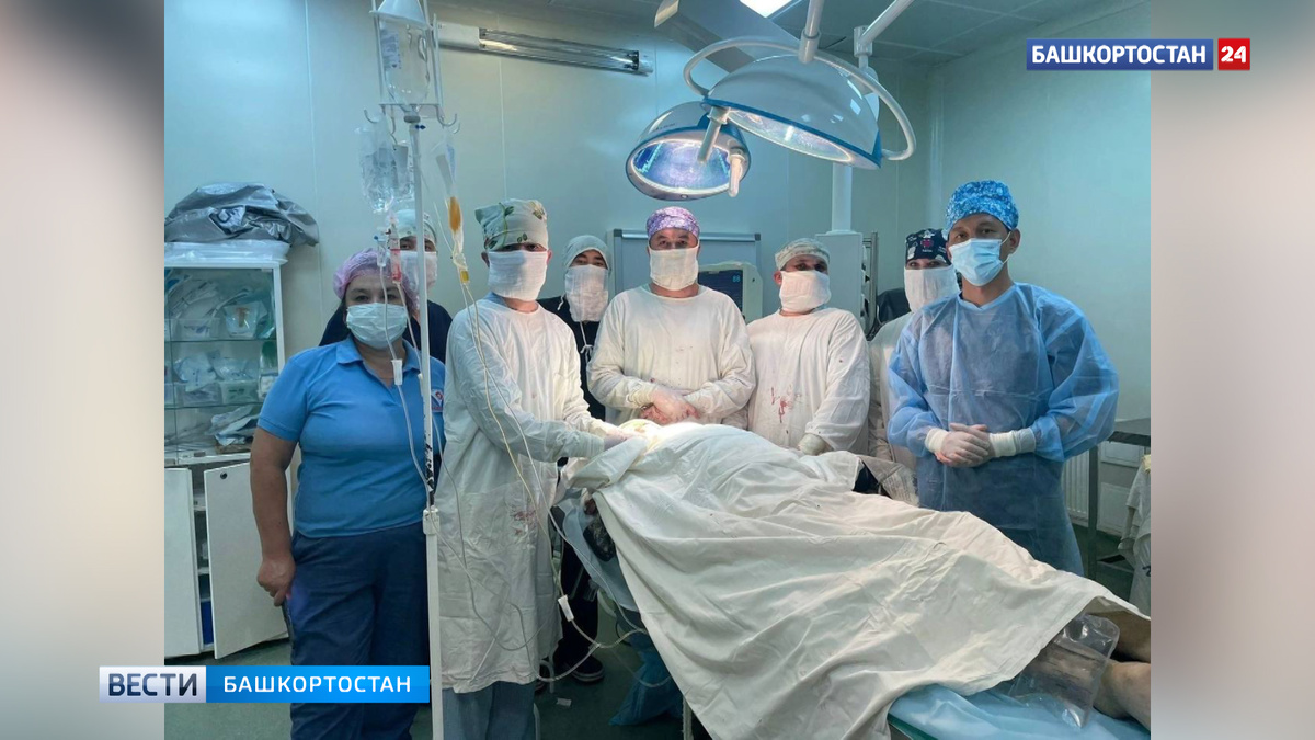    Мужчину с повреждением сонной артерии спасли в больнице в Башкирии
