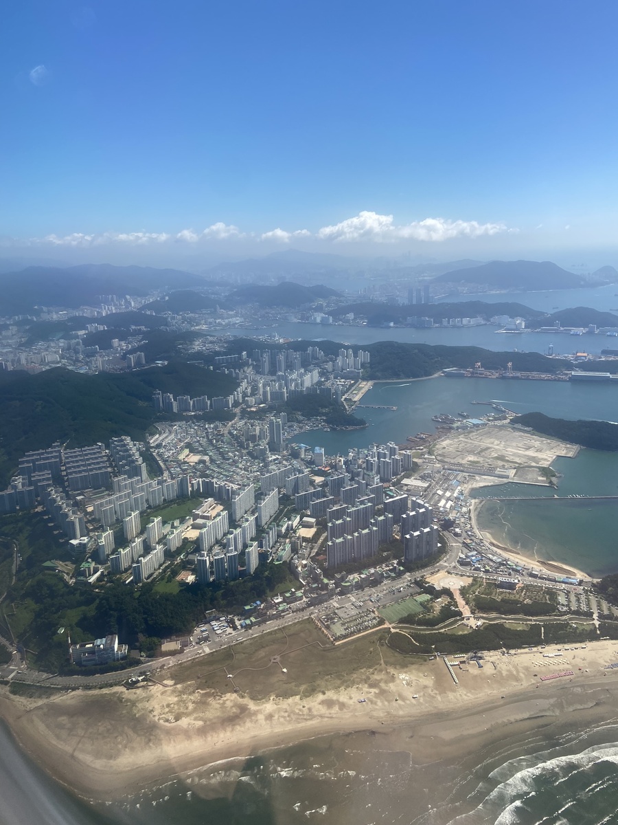 Южная часть города.