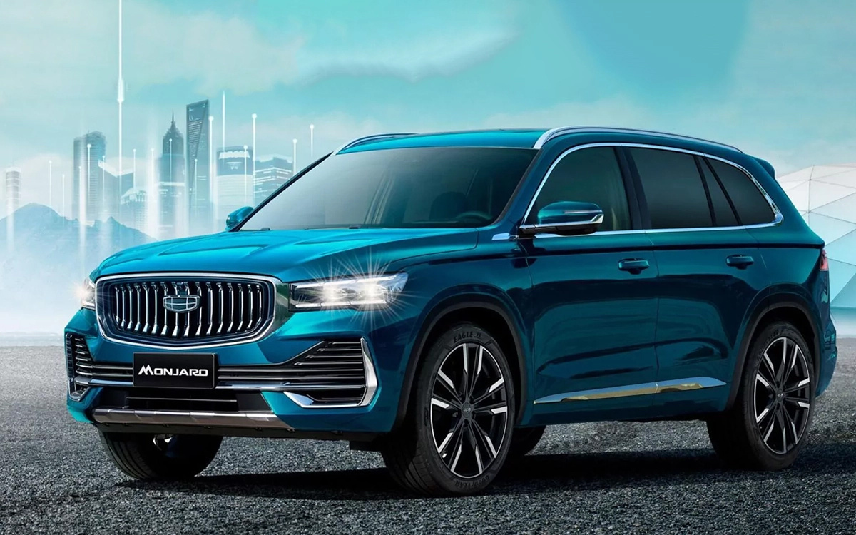 Geely📷Популярный в России китайский кроссовер Geely Monjaro