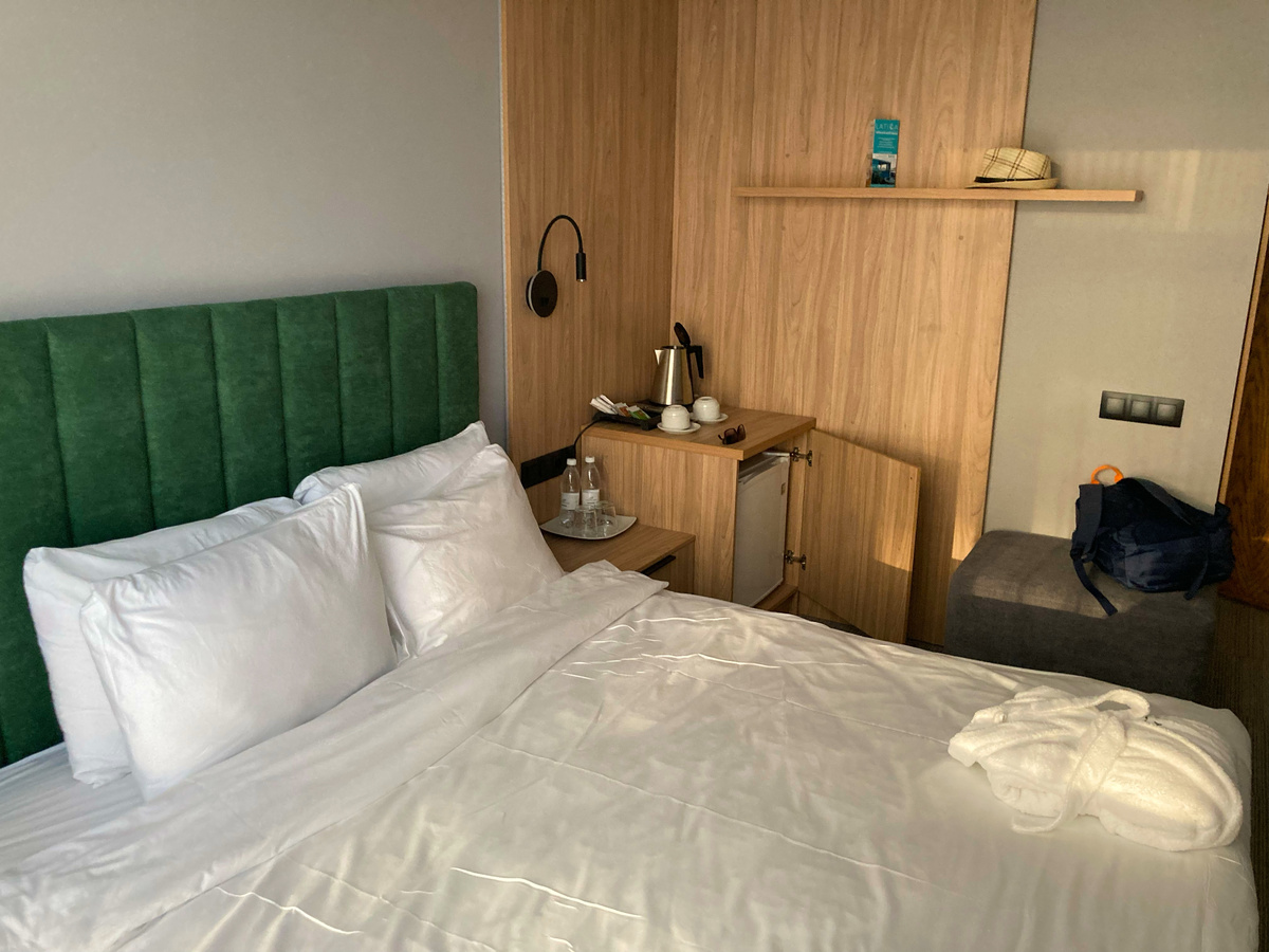 Вот так выглядел мой номер "улучшенный стандарт"