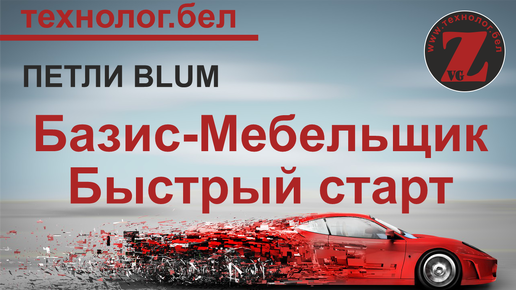 Петли Blum для Салона и Базис Мебельщика