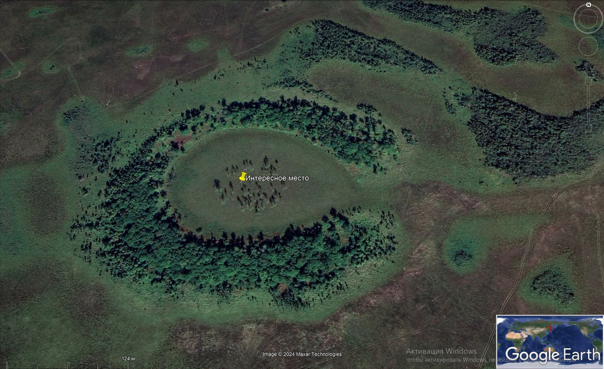 Снимок сделан из программы Google Earth